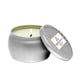 Swish Voluspa Decorative Tin Candle Silver Birch Peppercorn 127g