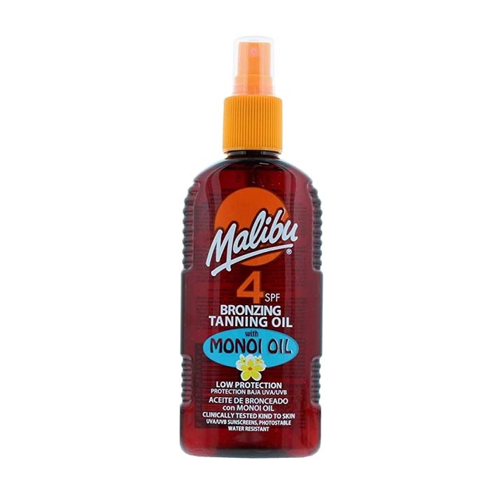 Malibu Bronzing Tanning Oil with Monoi Oil SPF4 200ml