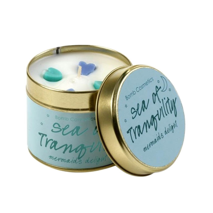 Bomb Cosmetics Tin Candle Sea Of Tranquility